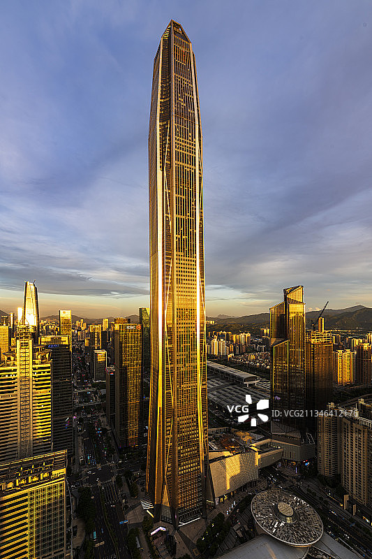 深圳平安金融大厦图片素材