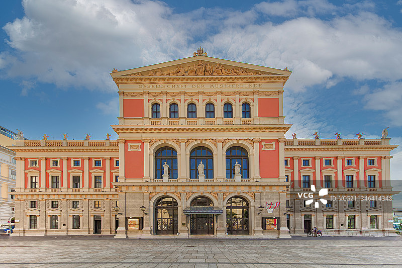 奥地利维也纳金色大厅图片素材