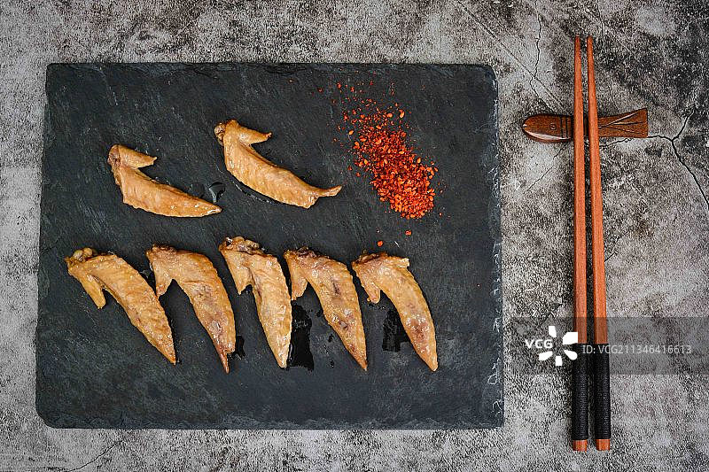 卤鸡翅膀图片素材