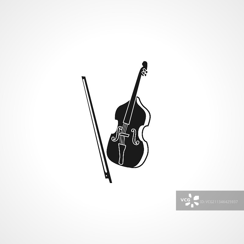 大提琴图标图片素材