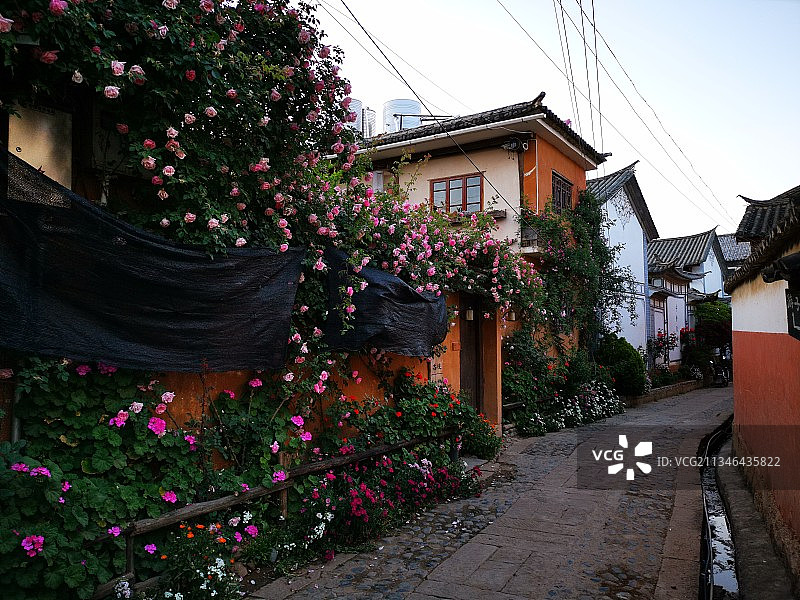 云南沙溪古镇图片素材