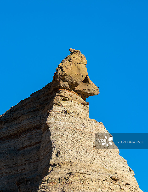 克拉玛依乌尔禾魔鬼城、风蚀景观、壮观雅丹、刻画造物图片素材