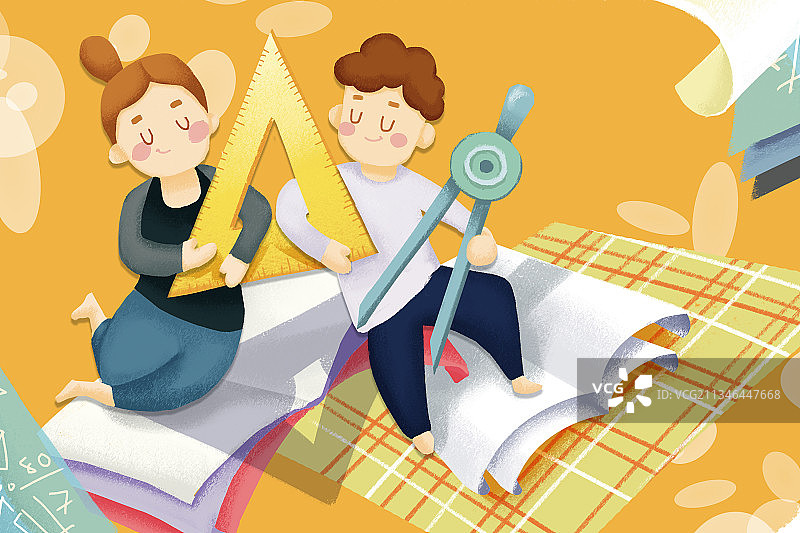 野餐学习图片素材