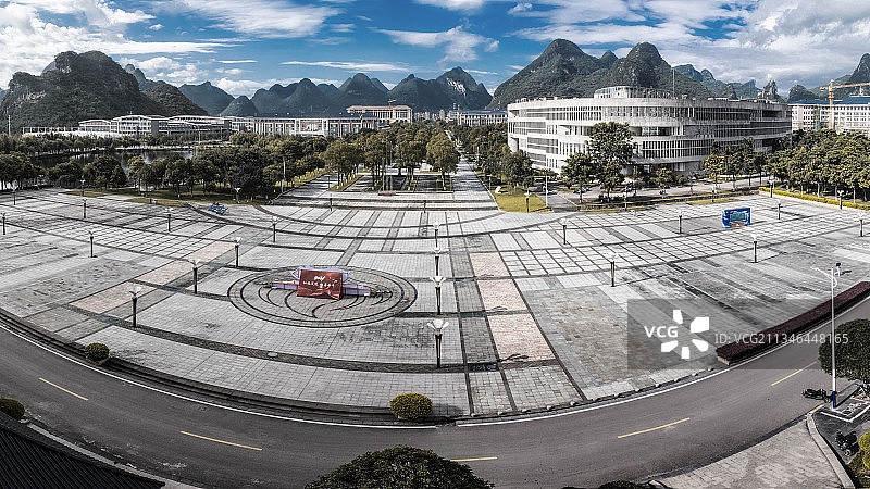 科技楼广场图片素材