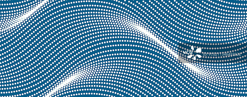 波点波浪线无缝图案图片素材