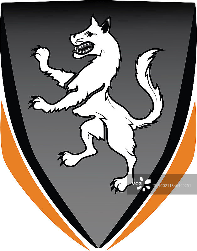 狼徽章图片素材