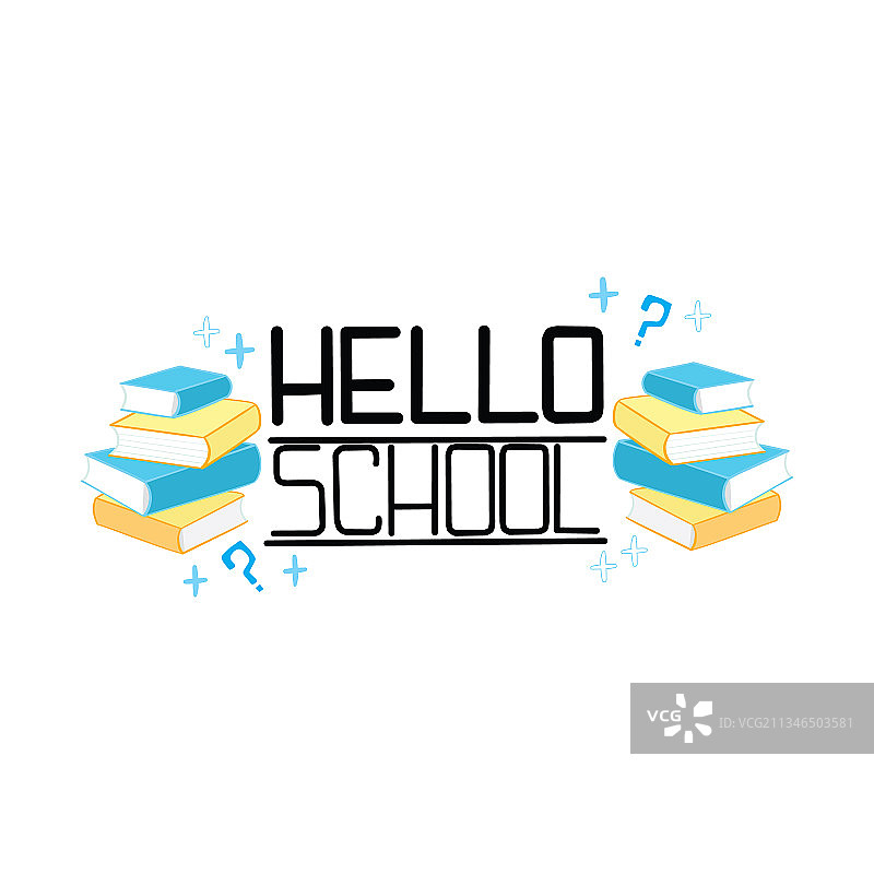 手绘返校季速写笔记本图片素材