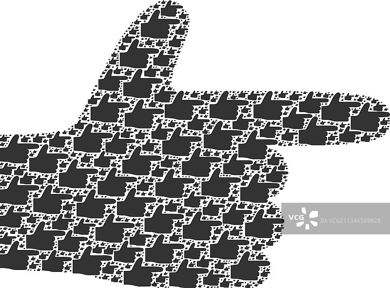 右手指手势图标图片素材