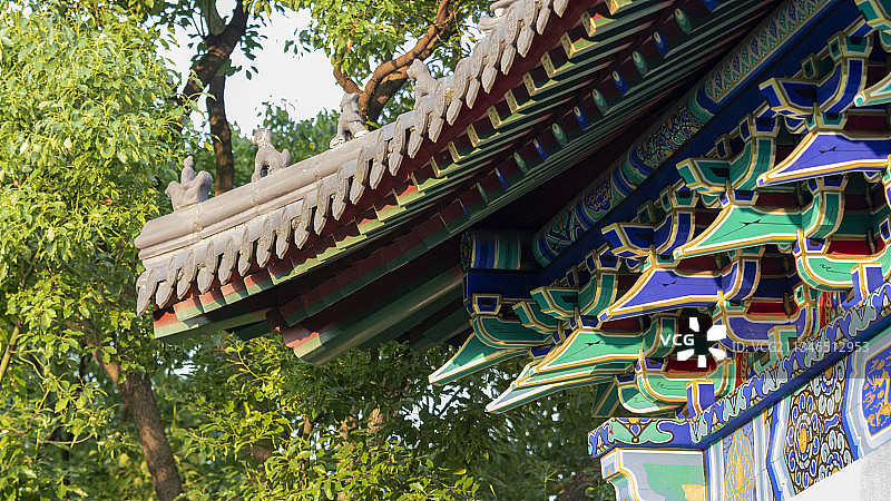 上海财经大学 原国立上海商学院 复原老校门图片素材