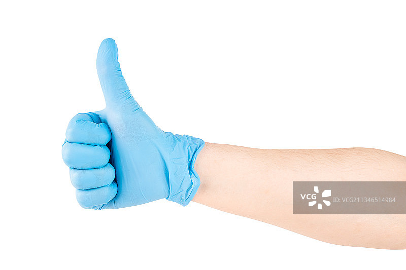 点赞手势（白色背景）图片素材