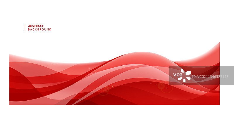 抽象红色波浪背景曲线流动图片素材