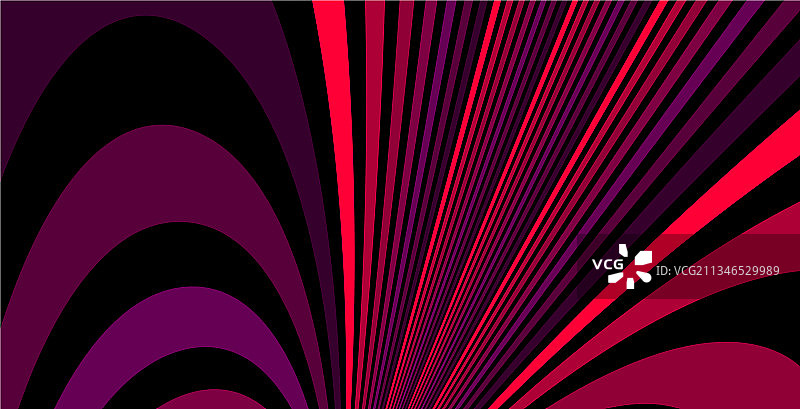 迷幻红色光学线条艺术图片素材