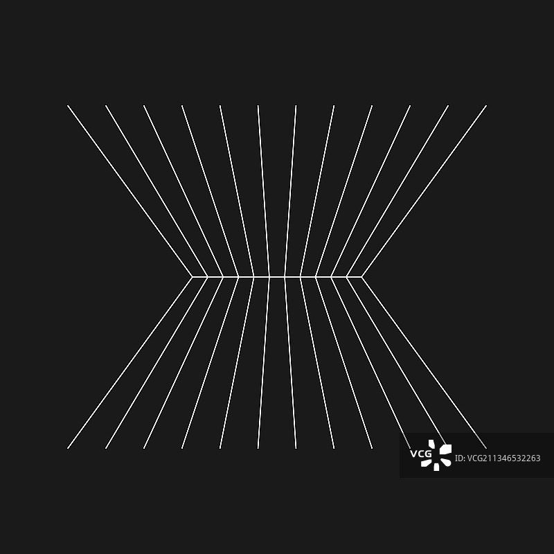 复古未来主义视角汇聚图片素材