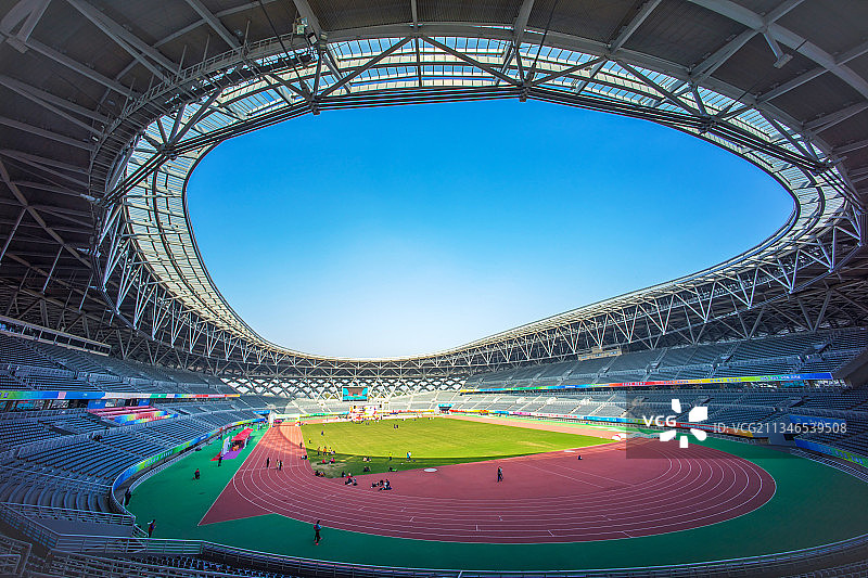 奥体中心+江苏省徐州市云龙区新城区奥体中心图片素材