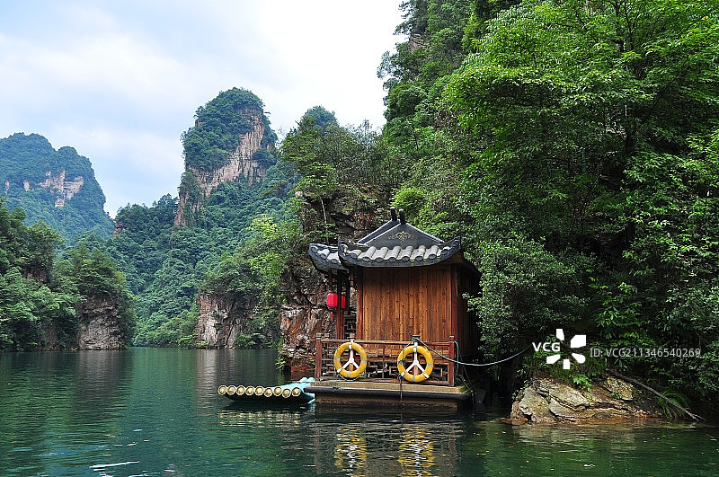 宝峰湖美景图片素材