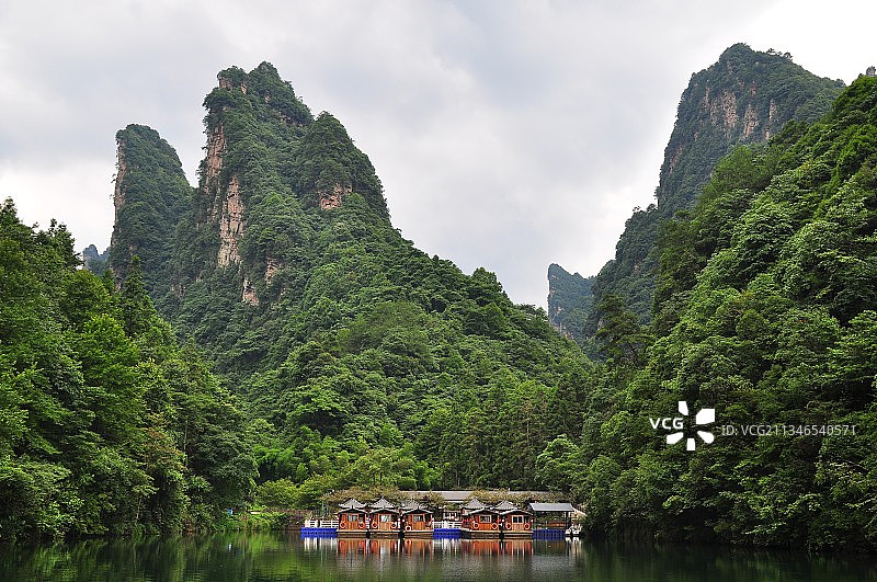 宝峰湖美景图片素材