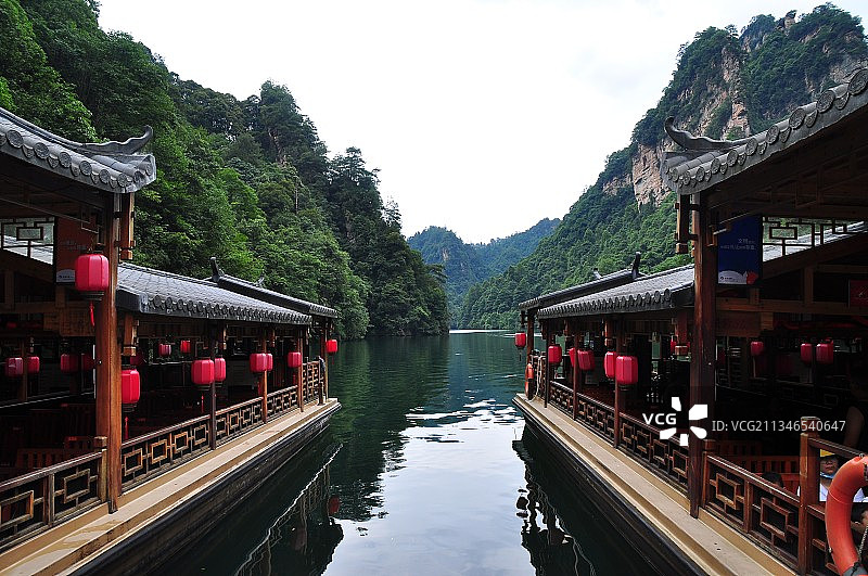 宝峰湖美景图片素材