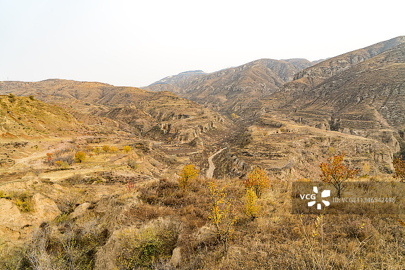 20181020中国 河北省 张家口市 阳原县 桑干河大峡谷图片素材