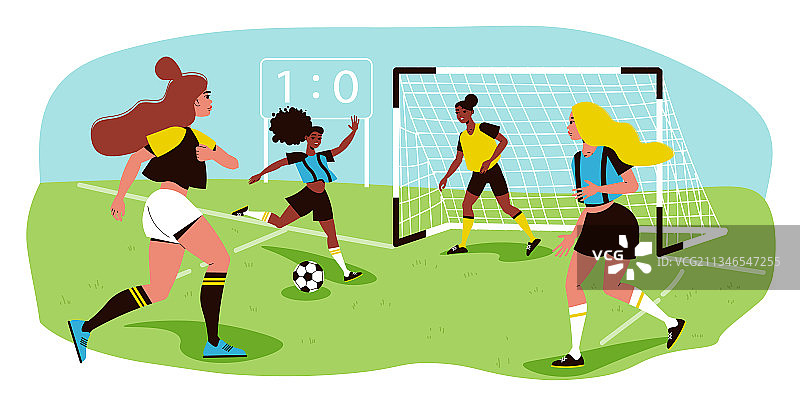 扁平风橄榄球图片素材