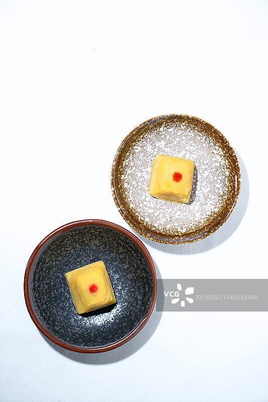 老北京传统小吃豌豆黄豌豆糕图片素材