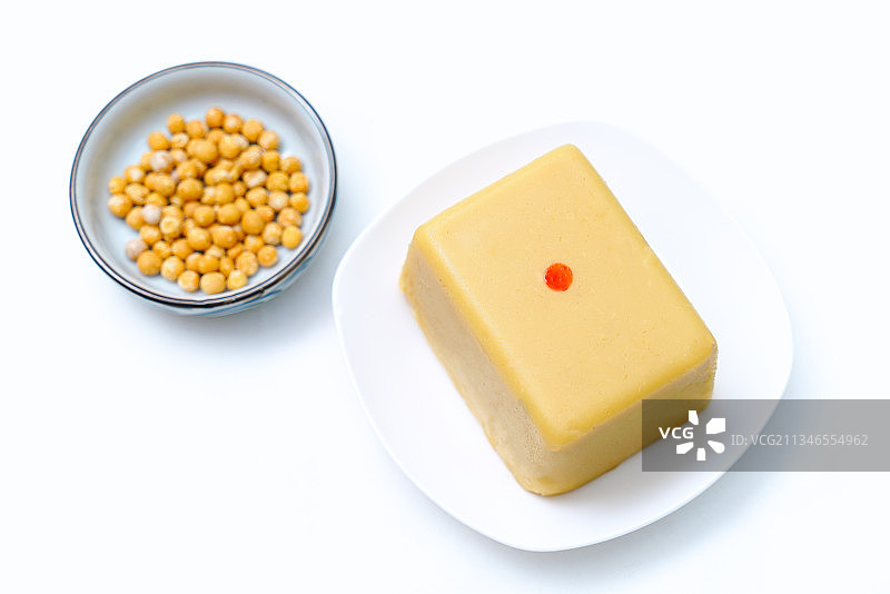 老北京传统小吃豌豆黄豌豆糕图片素材