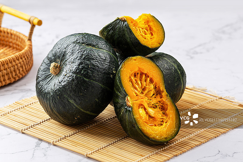 网红食品贝贝小南瓜图片素材