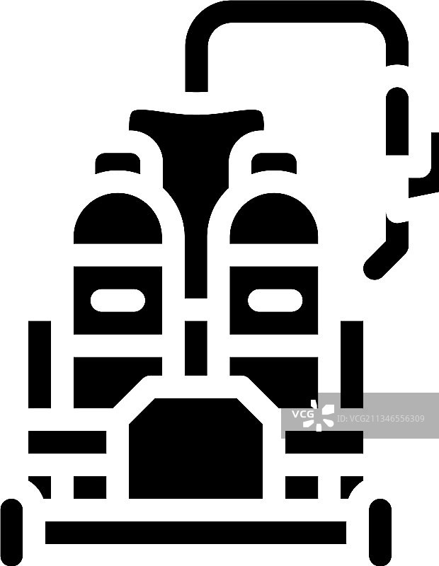 气体焊接字形图标图片素材