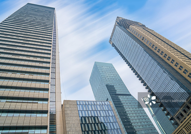 城市办公楼街道街景图片素材