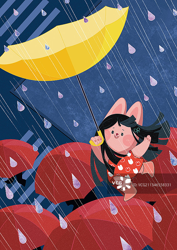 大耳朵兔兔的日常生活图片素材