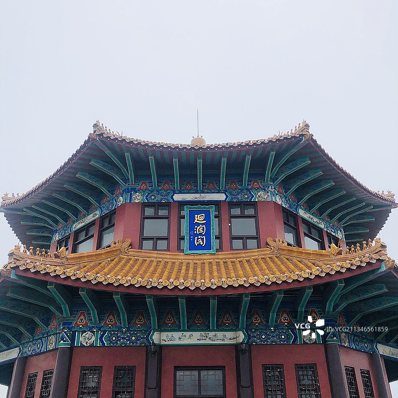 青岛 回澜阁图片素材