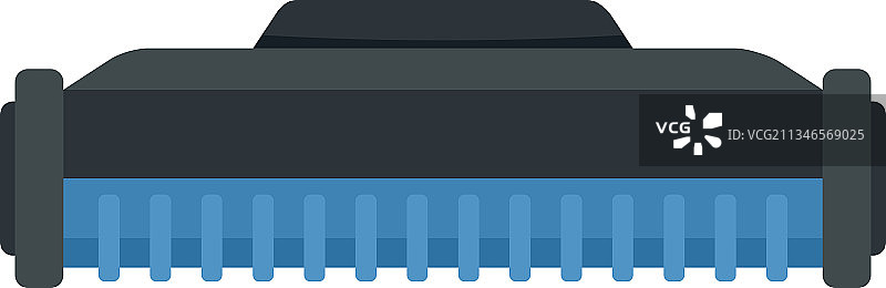 扁平风格的数字化墨盒图标图片素材