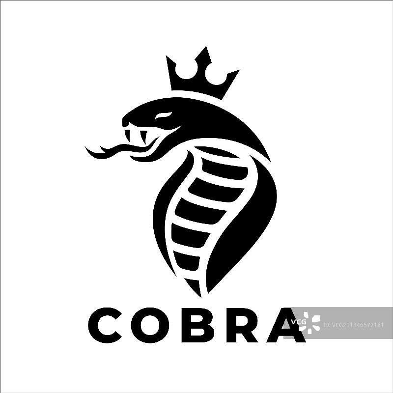 眼镜王蛇标志图标图片素材