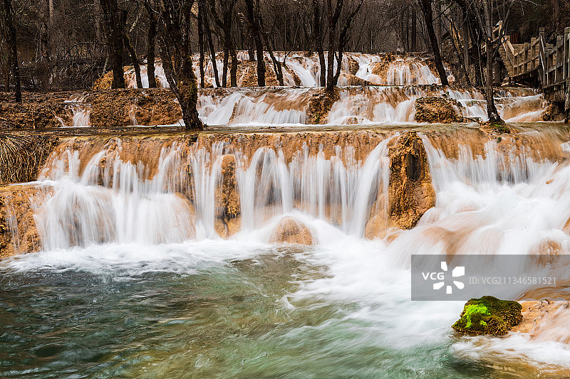 四川牟尼沟图片素材