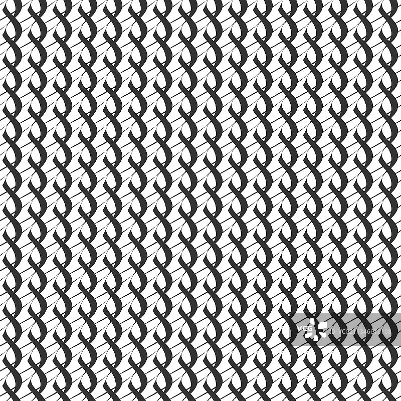 黑白单色无缝可重复图案图片素材
