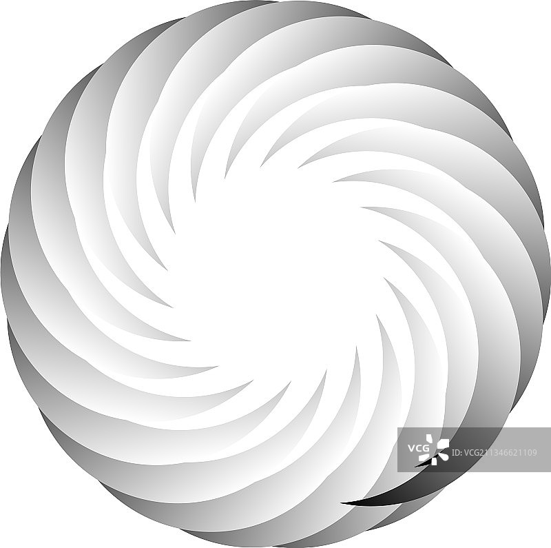 圆形径向图标图案曼荼罗形状漩涡图片素材