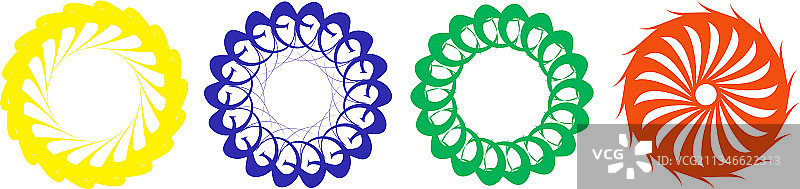涡卷螺旋涡流形状旋转图片素材