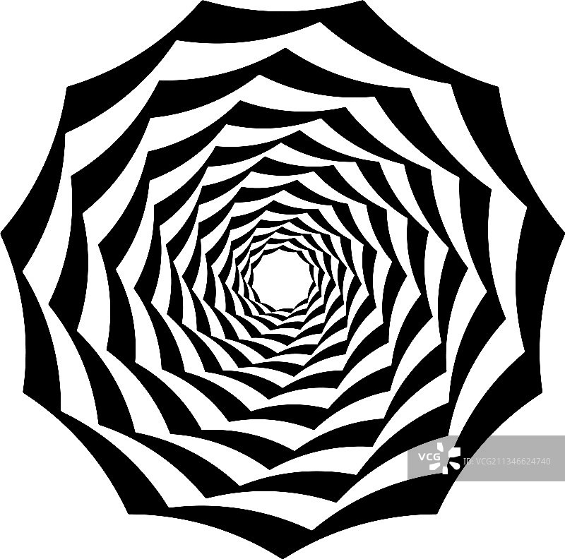 光学视觉艺术螺旋涡旋图片素材