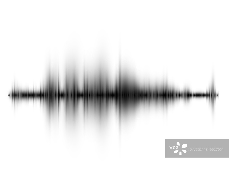 抽象黑色模糊声波图片素材