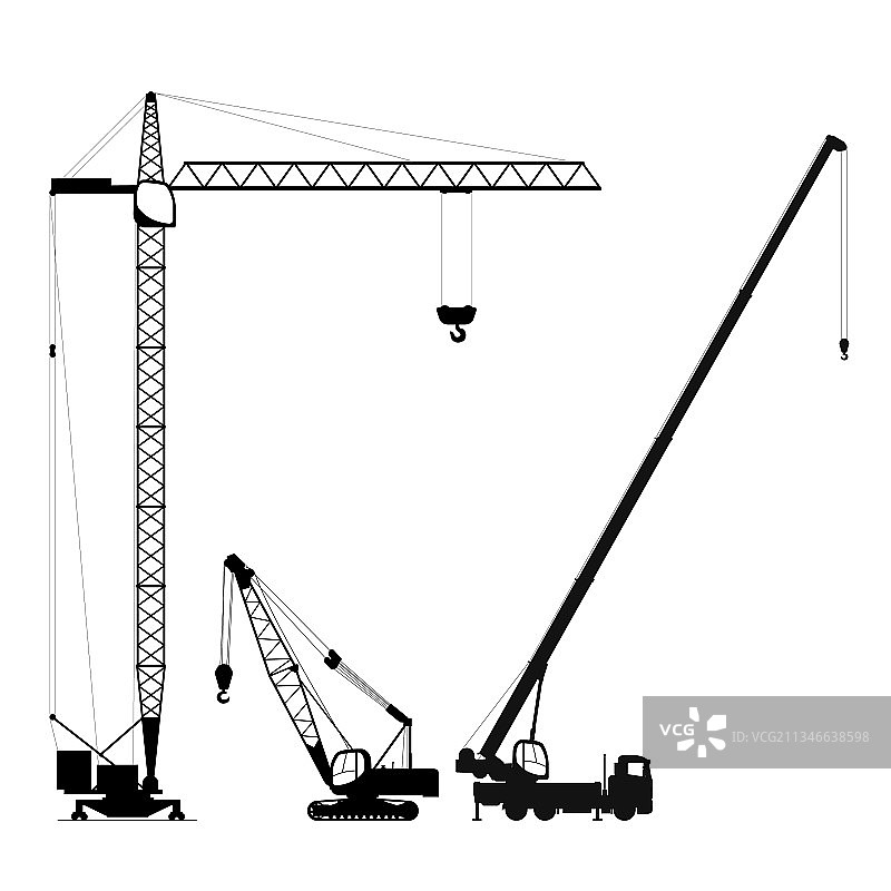 建筑起重设备图片素材
