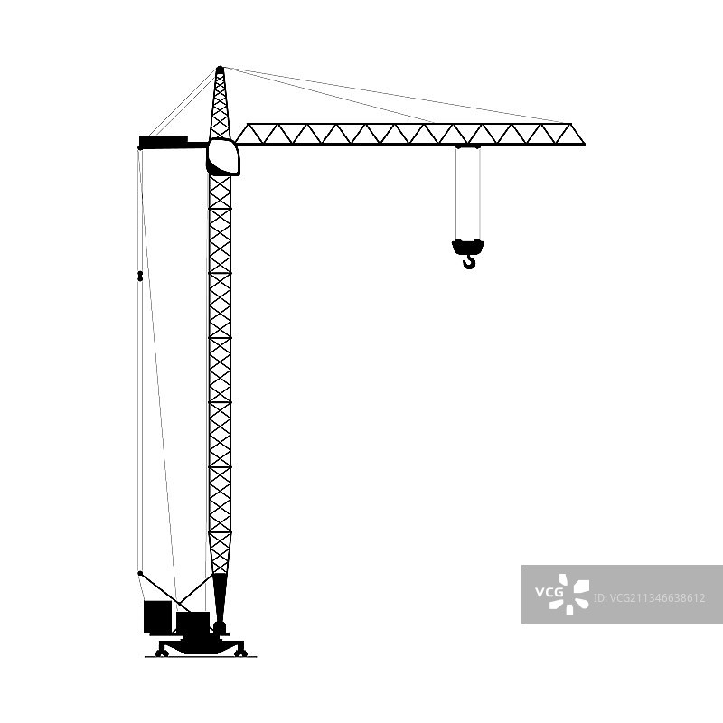 塔吊图标图片素材