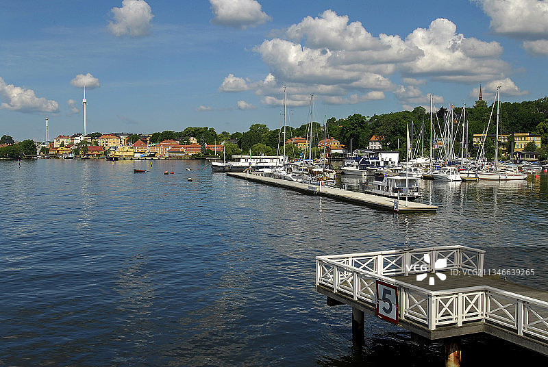 《斯德哥尔摩港湾》图片素材
