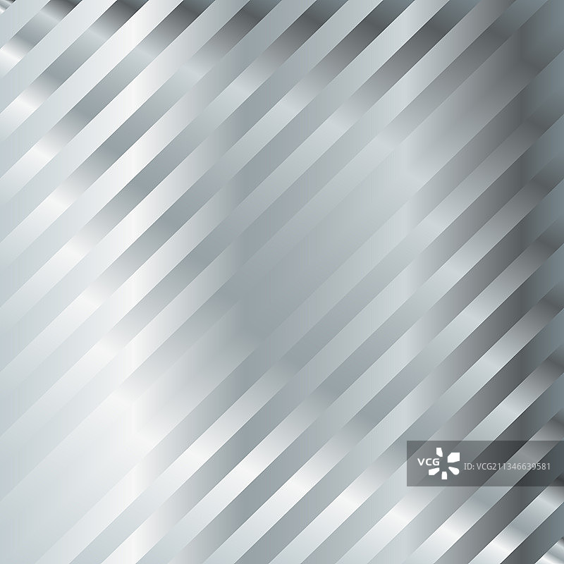 银色金属渐变对角条纹背景图片素材