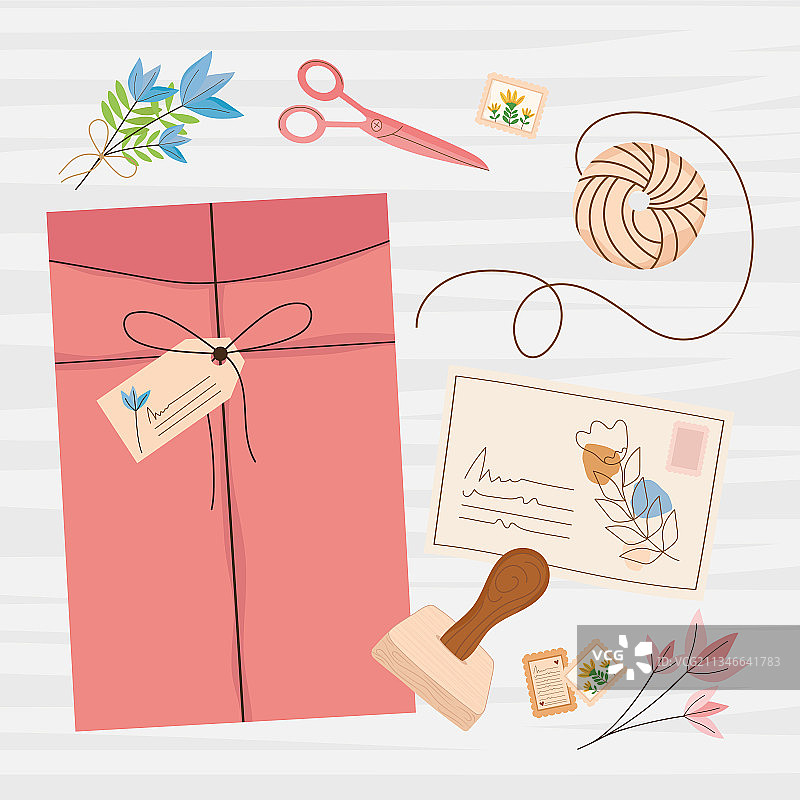 信封海报图片素材