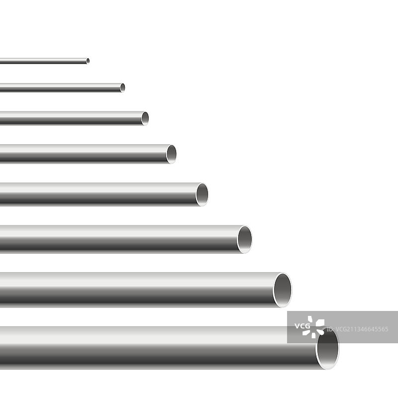 建筑工业用金属钢管图片素材