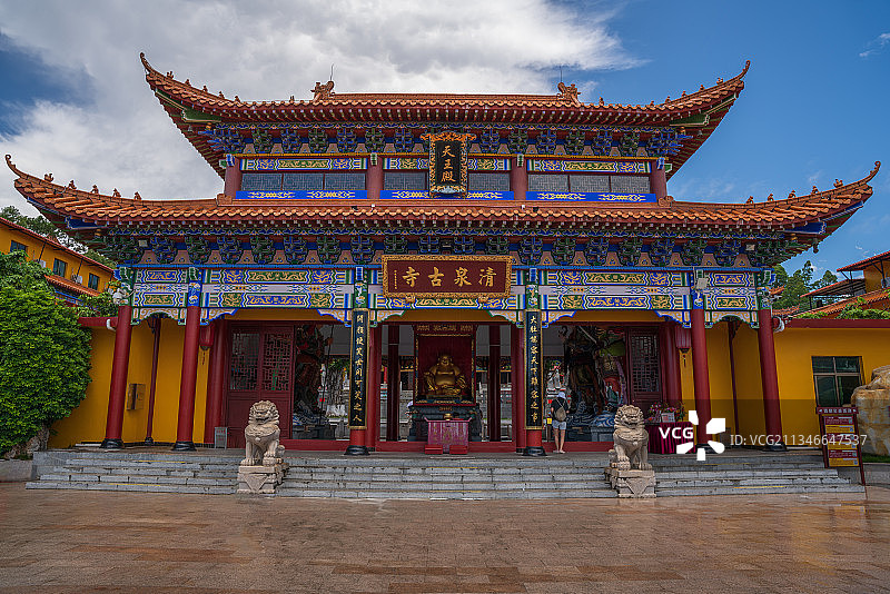 惠州大亚湾清泉古寺图片素材