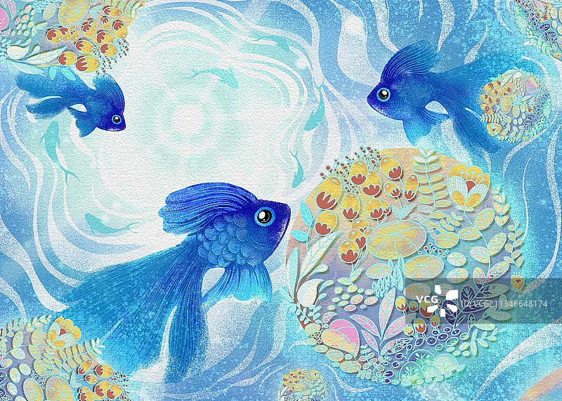 翱翔宇宙原创插画图片素材