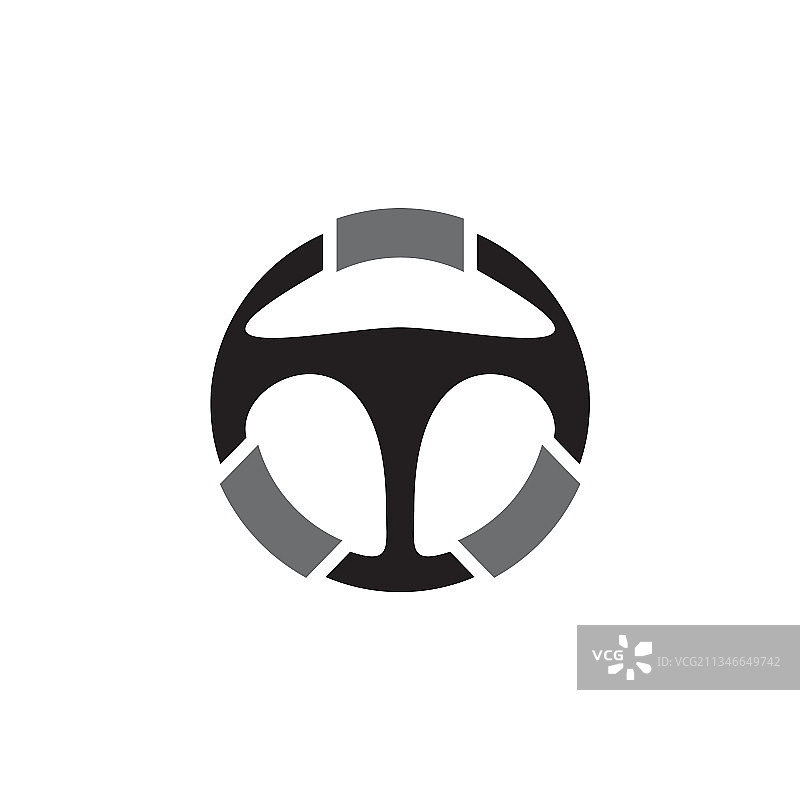 驾驶课程logo设计模板图片素材