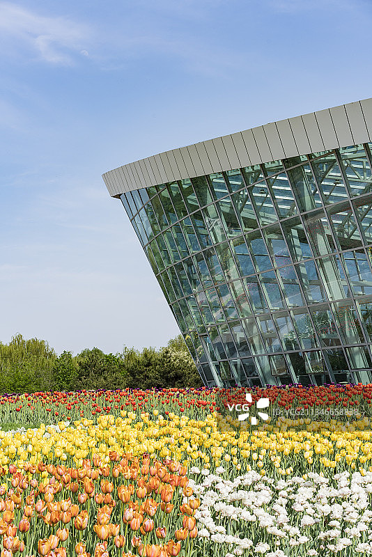 20180424中国 河北省 石家庄市 植物园 园林风光图片素材