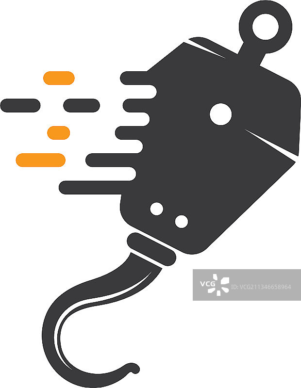 快速起重机吊钩图片素材