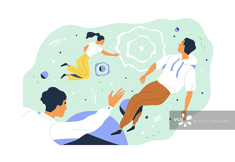 研究和探索新事物的人群图片素材